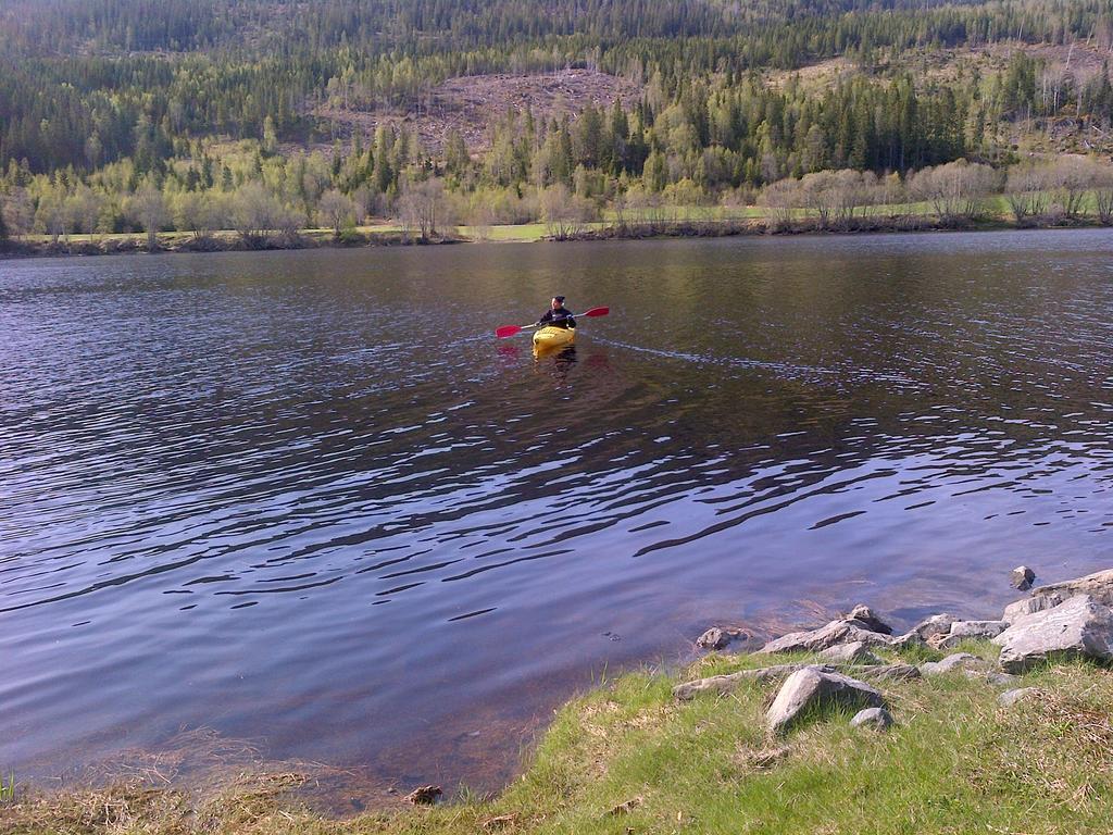 Holmset Camping And Fishing Namdalseid Экстерьер фото