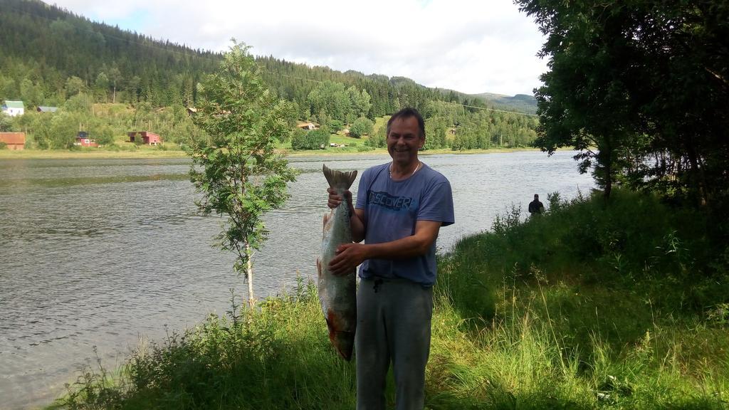 Holmset Camping And Fishing Namdalseid Экстерьер фото