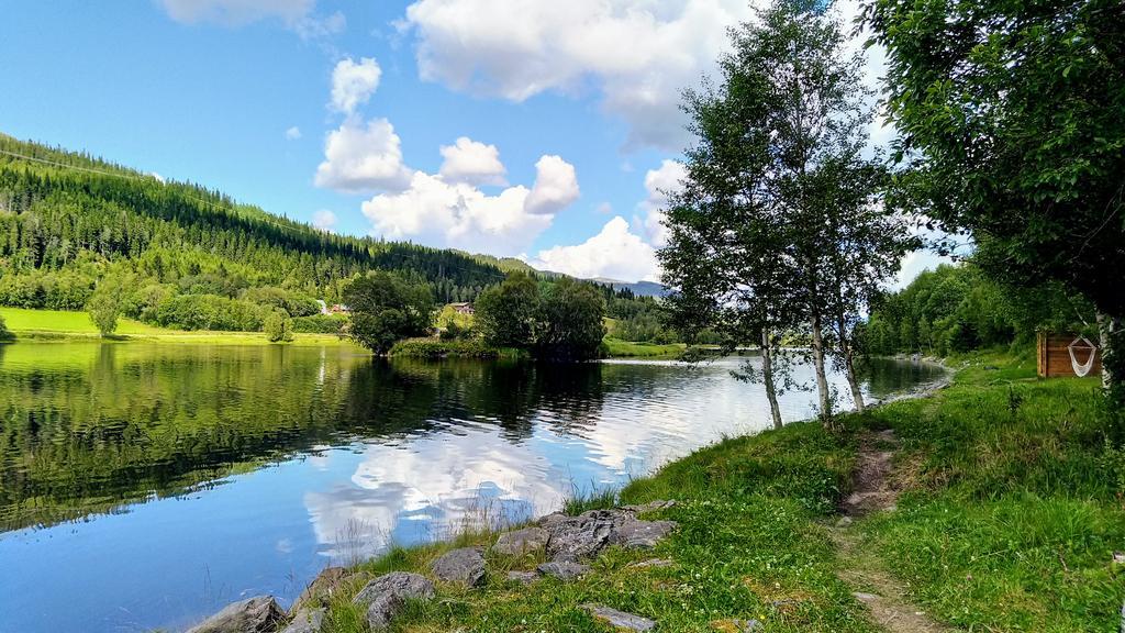 Holmset Camping And Fishing Namdalseid Экстерьер фото
