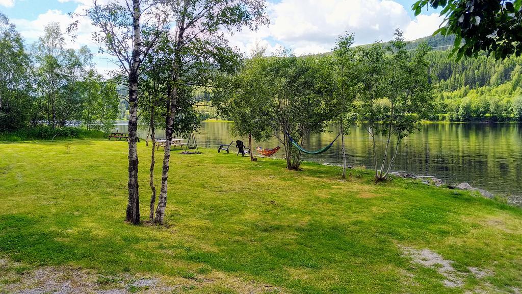 Holmset Camping And Fishing Namdalseid Экстерьер фото