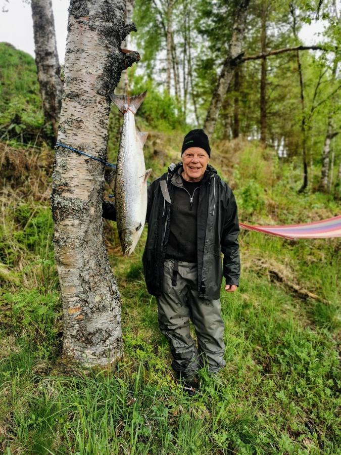 Holmset Camping And Fishing Namdalseid Экстерьер фото